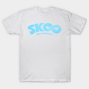 Rusty SK8 Logo (Light Blue) T-Shirt
